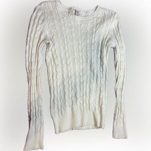 St. John’s Bay White Solid Sweater
